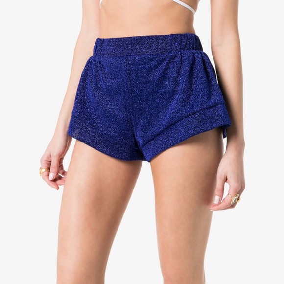 Brand new oseree lumiere high waist shorts sz L - Picture 2 of 9